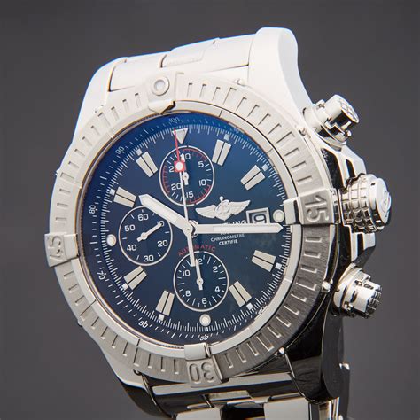 used breitling super avenger price|pre owned breitling super avenger.